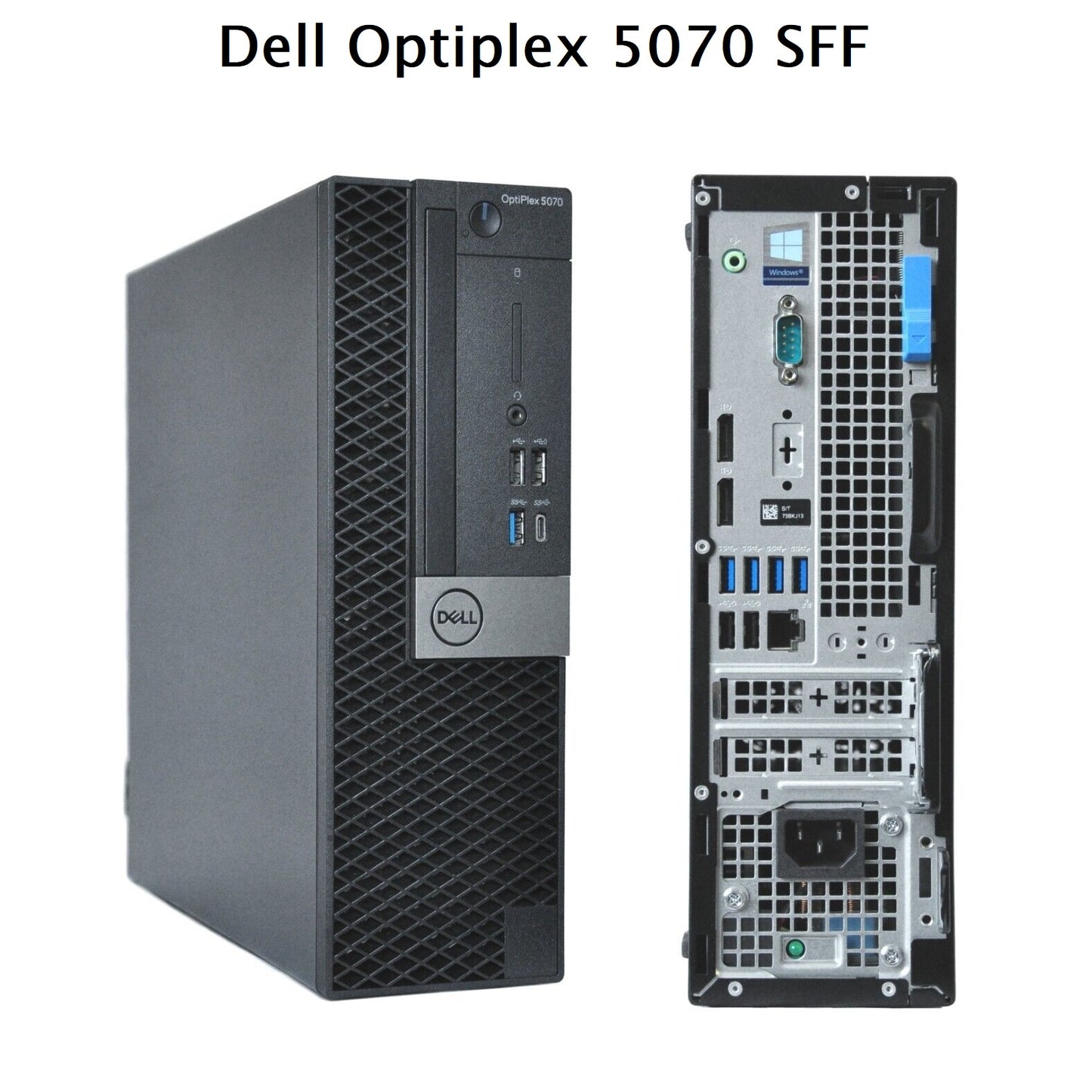 Dell Optiplex 5070 SFF i3 i5 i7 - NVMe SSD - bis zu 128GB RAM - Win 11 Pro