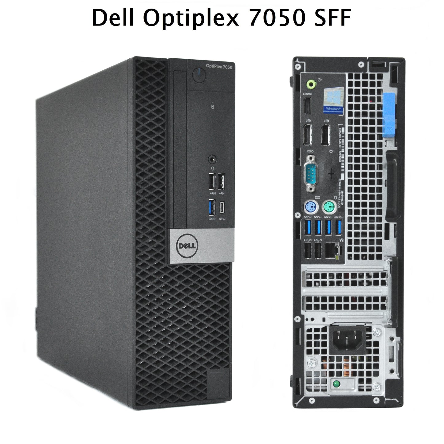 Dell Optiplex 7050 SFF i3 i5 i7 - NVMe SSD - bis zu 64GB RAM - Win 11 Pro
