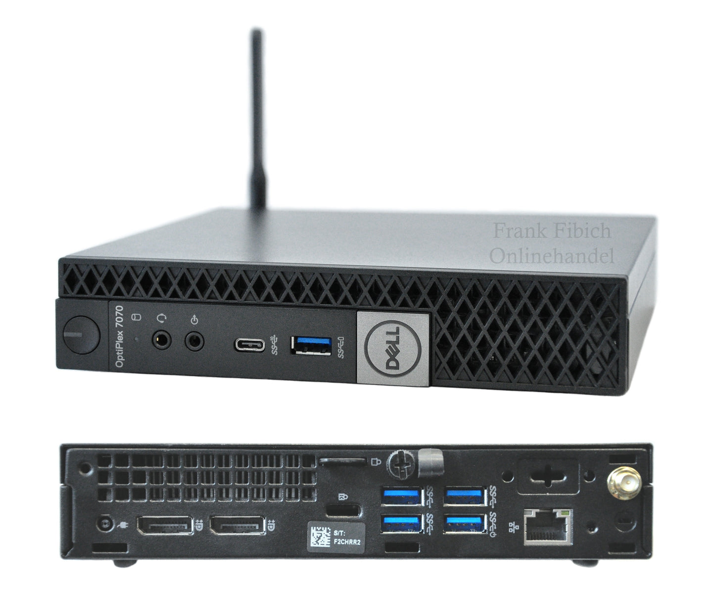 Mini PC Dell Optiplex 7070 Micro i3 i5 i7 - NVMe SSD - bis zu 64GB RAM - Win 11 Pro - WLAN/BT