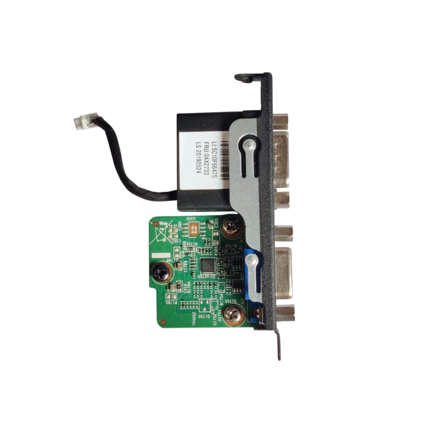 Lenovo FRU 01AJ935 + FRU 04X2733 VGA Port + Serieller Port Extension Board M720q M920q M920X M75q Gen1 Tiny