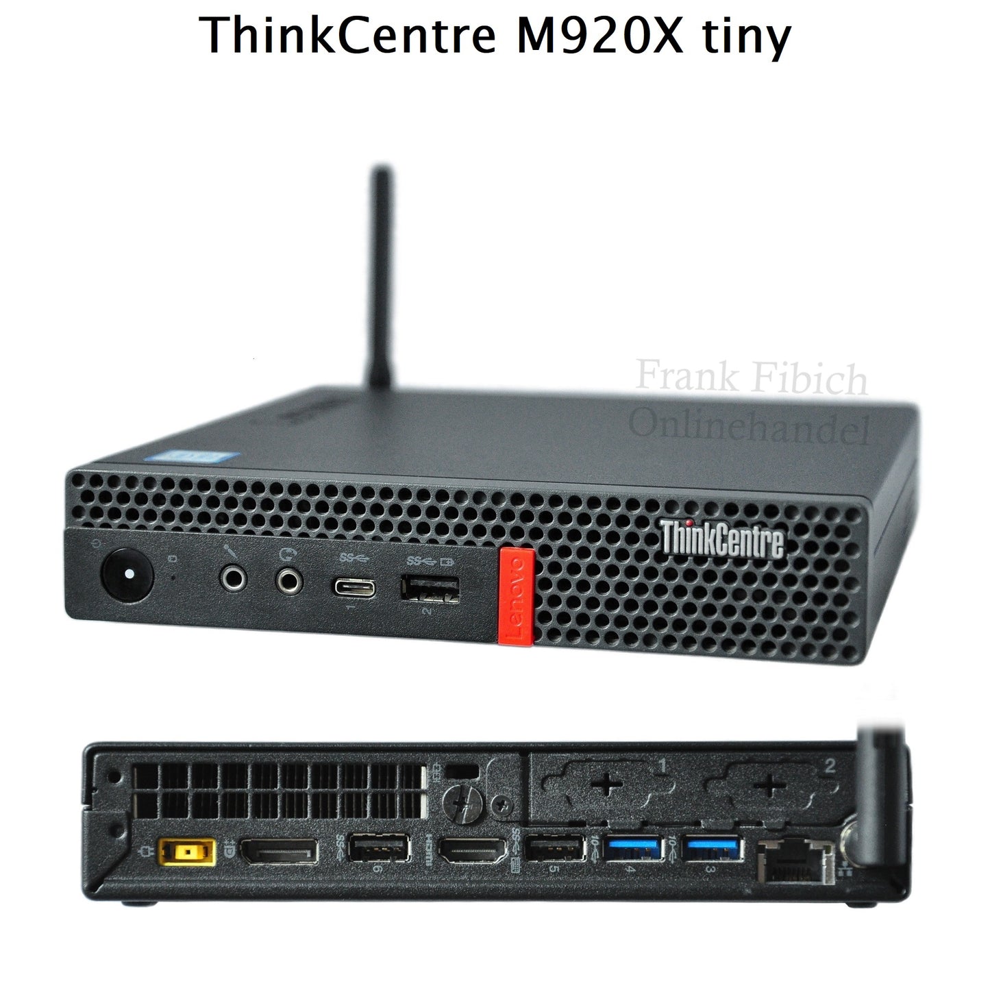 Mini PC Lenovo ThinkCentre M920X tiny i3 i5 i7 i9 - NVMe SSD - bis zu 64GB RAM - Win 11 Pro - WLAN/BT