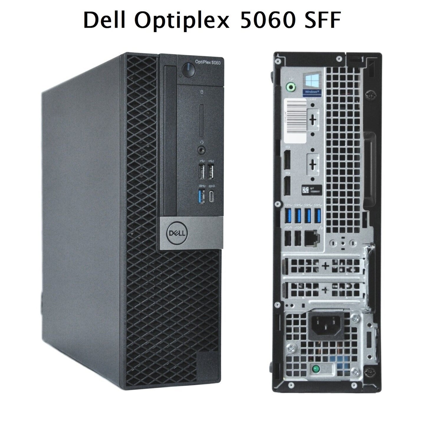 Dell Optiplex 5060 SFF i3 i5 i7 - NVMe SSD - bis zu 64GB RAM - Win 11 Pro