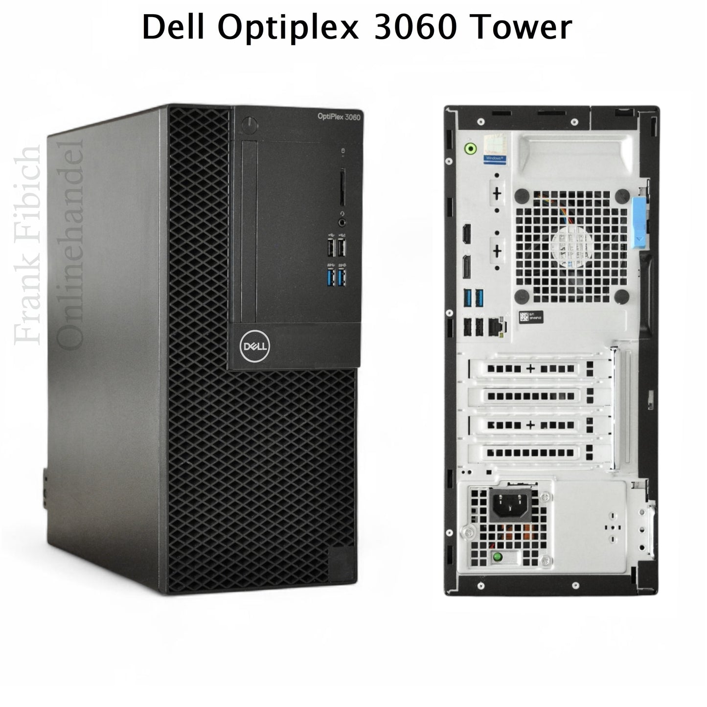 Dell Optiplex 3060 Tower i3 i5 i7 - NVMe SSD - bis zu 64GB RAM - Win 11 Pro