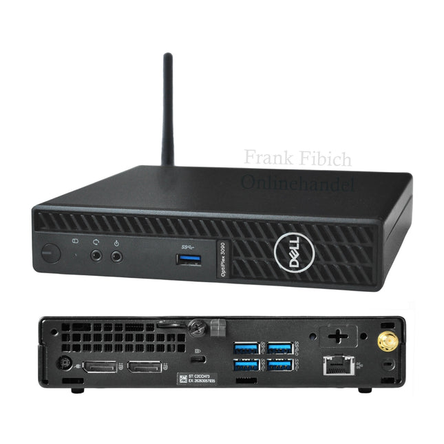 Mini PC Dell Optiplex 3090 Micro i3 i5 i7 - NVMe SSD - bis zu 64GB RAM - Win 11 Pro - WLAN/BT