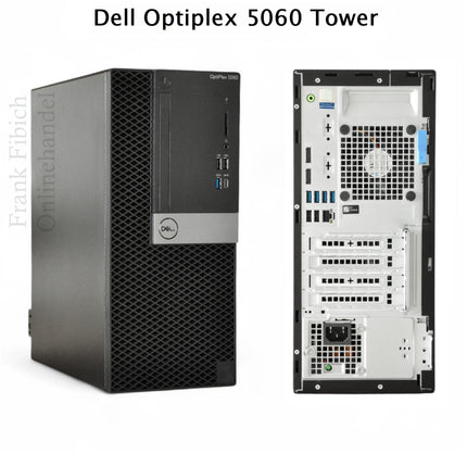 Dell Optiplex 5060 Tower i3 i5 i7 - NVMe SSD - bis zu 128GB RAM - Win 11 Pro