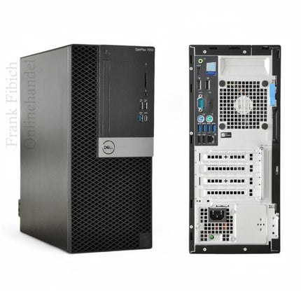 Dell Optiplex 7050 Tower i3 i5 i7 - NVMe SSD - bis zu 64GB RAM - Win 11 Pro