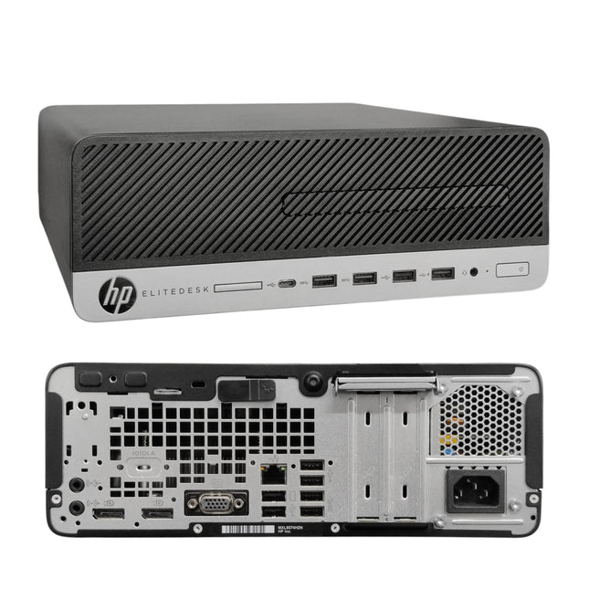 HP EliteDesk 705 G5 SFF Ryzen 3 / 5 - 3. Gen, 2x DP, 10x USB, 1x USB-C