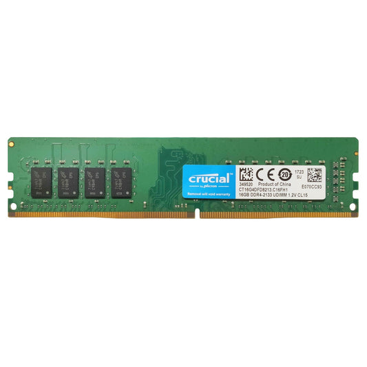 Crucial 16GB PC4-2133P UDIMM 2Rx8 DDR4-2133 CL15 Unbuffered CT16G4DFD8213