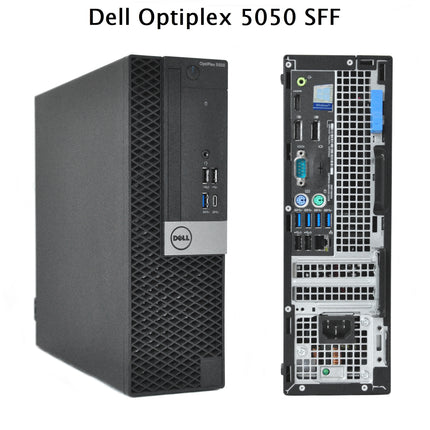 Dell Optiplex 5050 SFF i3 i5 i7 - NVMe SSD - bis zu 64GB RAM - Win 11 Pro