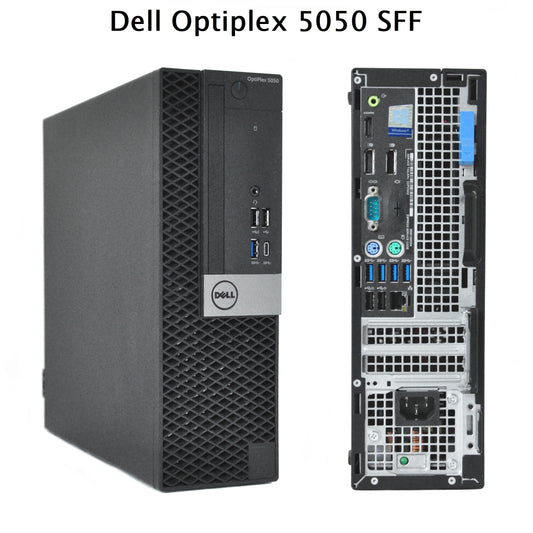 Dell Optiplex 5050 SFF i3 i5 i7 - NVMe SSD - bis zu 64GB RAM - Win 11 Pro