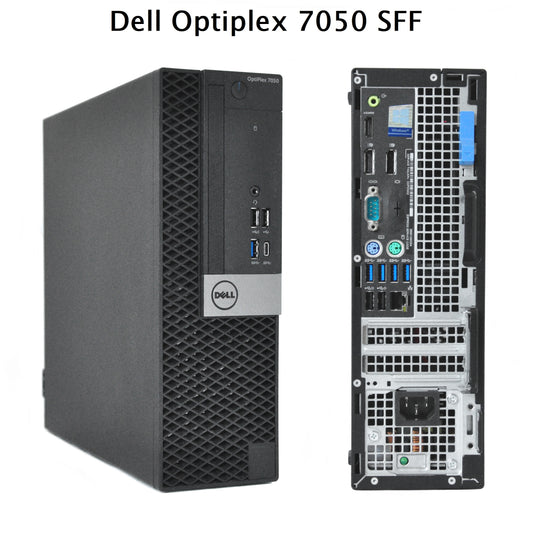 Dell Optiplex 7050 SFF i3 i5 i7 - NVMe SSD - bis zu 64GB RAM - Win 11 Pro