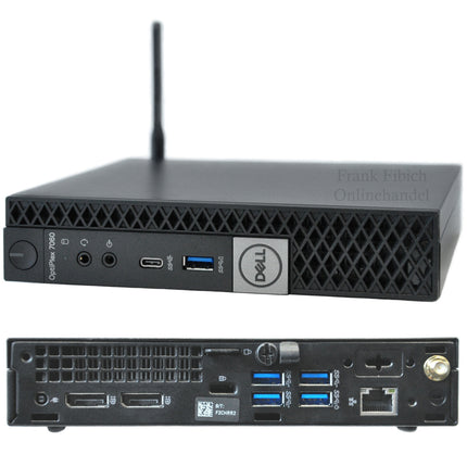 Mini PC Dell Optiplex 7060 Micro i3 i5 i7 - NVMe SSD - bis zu 64GB RAM - Win 11 Pro - WLAN/BT