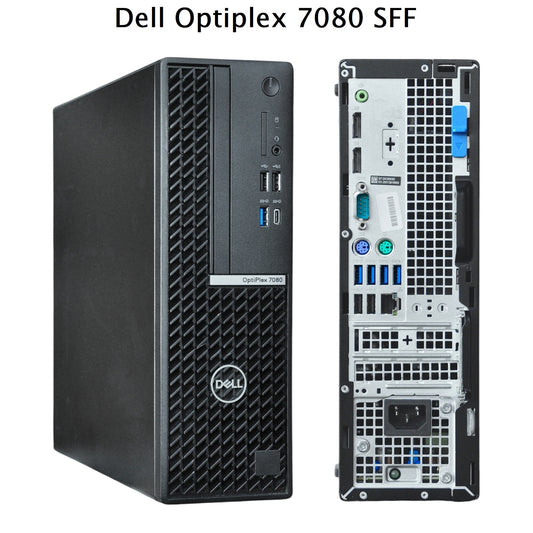 Dell Optiplex 7080 SFF i3 i5 i7 - NVMe SSD - bis zu 128GB RAM - Win 11 Pro