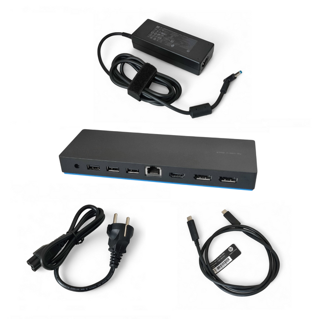 HP USB-C Dock G4 L13899-001 4x USB 2x DP HDMI LAN 90W für HP Elitebook ZBook Elite uvm.