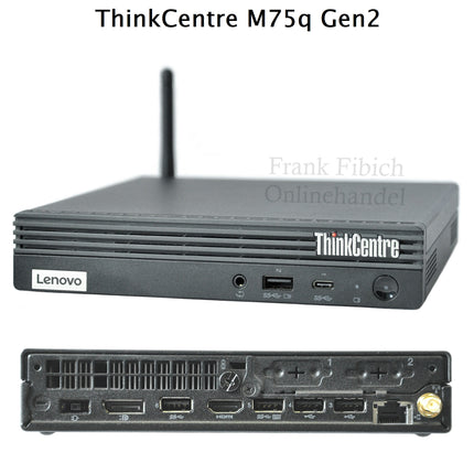 Mini PC Lenovo ThinkCentre M75q Gen2 tiny Ryzen 4. / 5. Gen - Vega Graphics