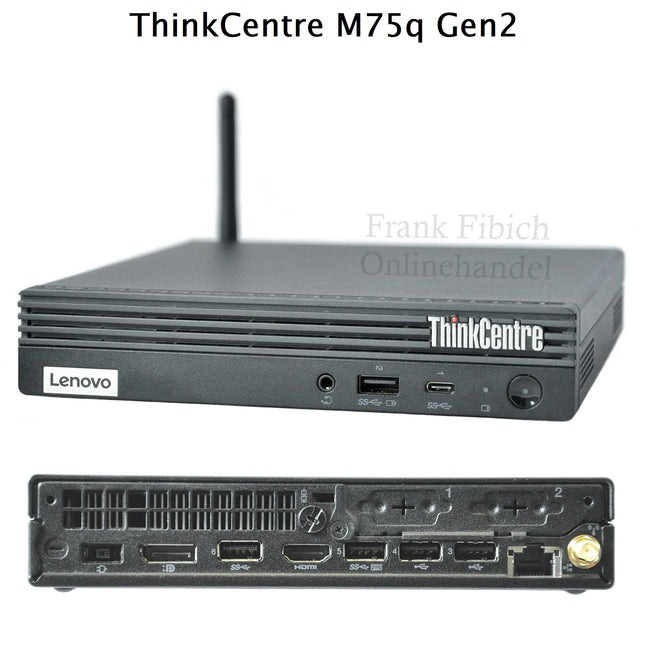 Mini PC Lenovo ThinkCentre M75q Gen2 tiny Ryzen 4. / 5. Gen - Vega Graphics