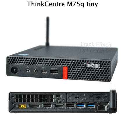 Mini PC Lenovo ThinkCentre M75q tiny Ryzen 3. Gen - Vega Graphics