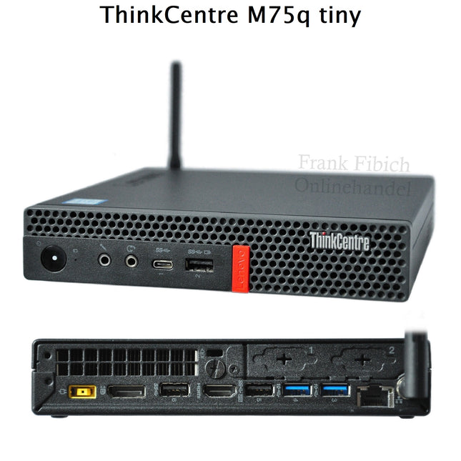 Mini PC Lenovo ThinkCentre M75q tiny Ryzen 3. Gen - Vega Graphics