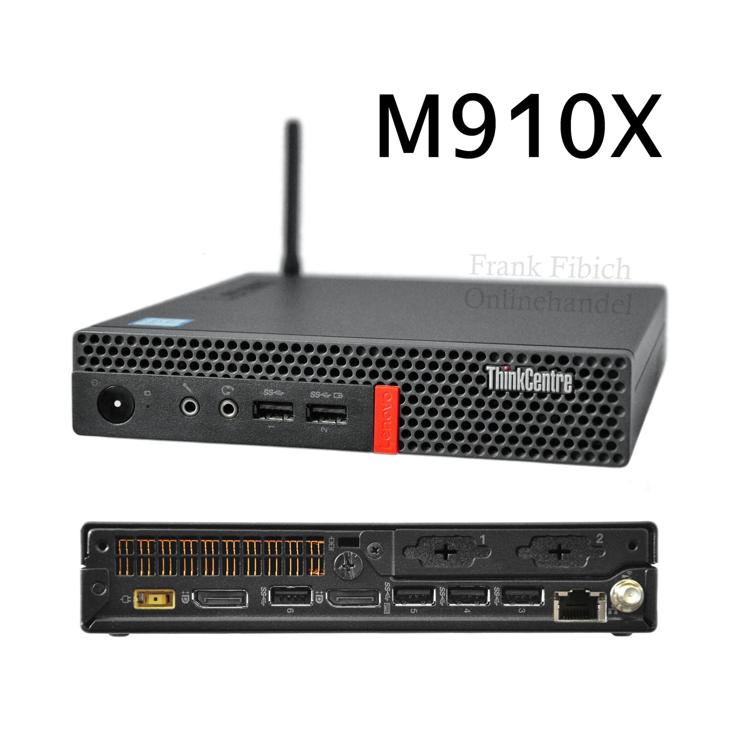 Mini PC Lenovo ThinkCentre M910X tiny i3 i5 i7 - NVMe SSD - bis zu 64GB RAM - Win 11 Pro - WLAN/BT