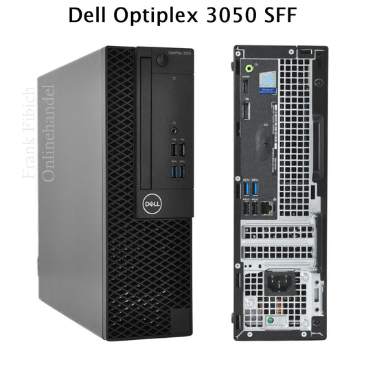 Dell Optiplex 3050 SFF i3 i5 i7 - NVMe SSD - bis zu 64GB RAM - Win 11 Pro