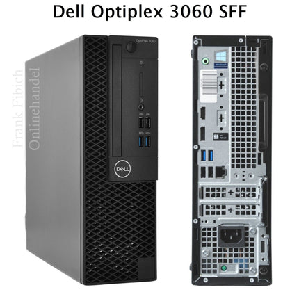 Dell Optiplex 3060 SFF i3 i5 i7 - NVMe SSD - bis zu 64GB RAM - Win 11 Pro