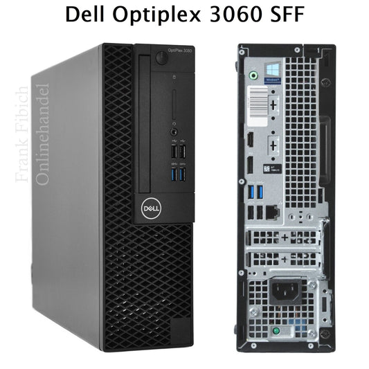 Dell Optiplex 3060 SFF i3 i5 i7 - NVMe SSD - bis zu 64GB RAM - Win 11 Pro