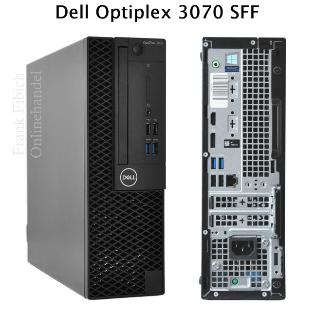 Dell Optiplex 3070 SFF i3 i5 i7 - NVMe SSD - bis zu 64GB RAM - Win 11 Pro