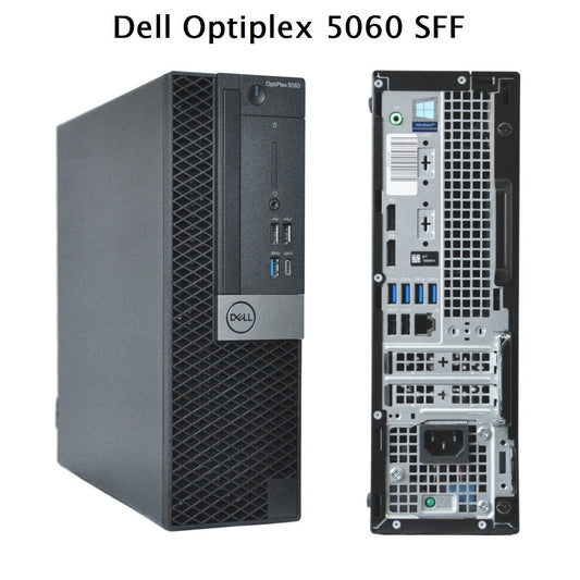 Dell Optiplex 5060 SFF i3 i5 i7 - NVMe SSD - bis zu 64GB RAM - Win 11 Pro