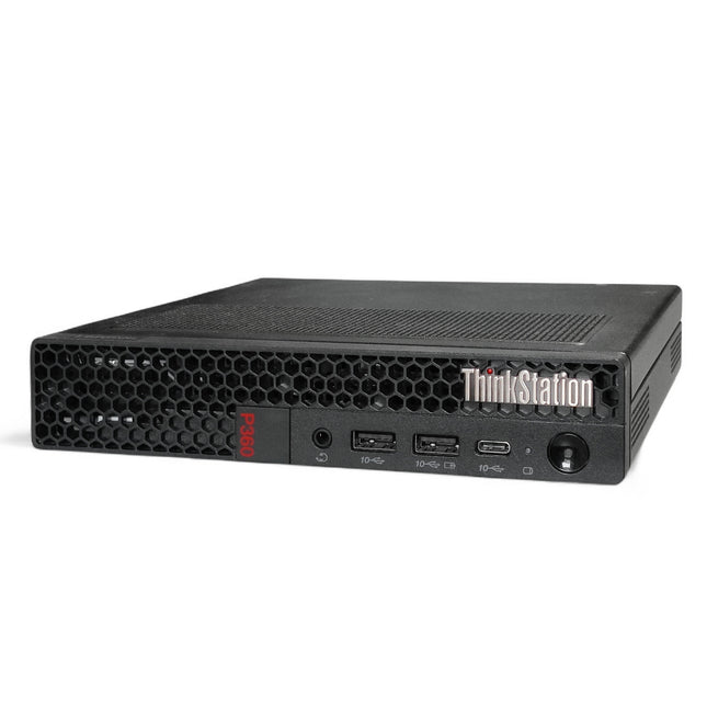Mini PC Lenovo ThinkStation P360 tiny Intel 12. Gen, bis zu 128GB RAM DDR5