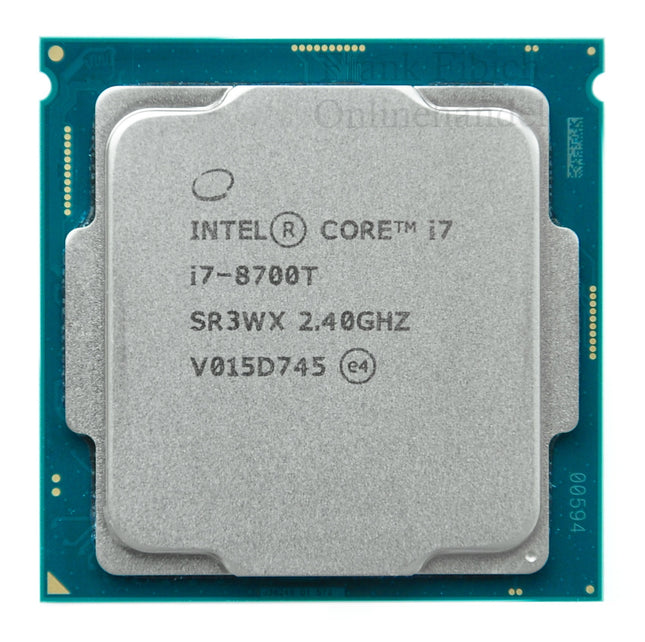 Intel Core i7-8700T Sockel 1151v2 CPU 6C/12T 2,40-4,00 GHz 35W 12MB Cache SR3WX