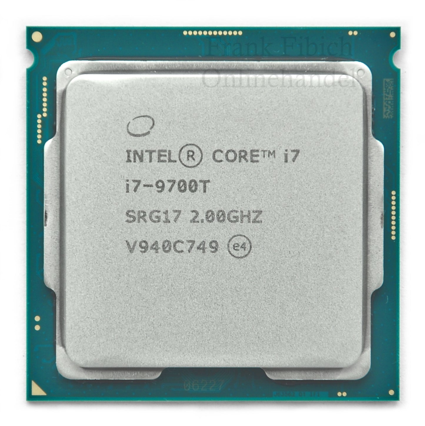 Intel Core i7-9700T Sockel 1151v2 CPU 8C/8T 2,00-4,30 GHz 35W 12MB Cache SRG17